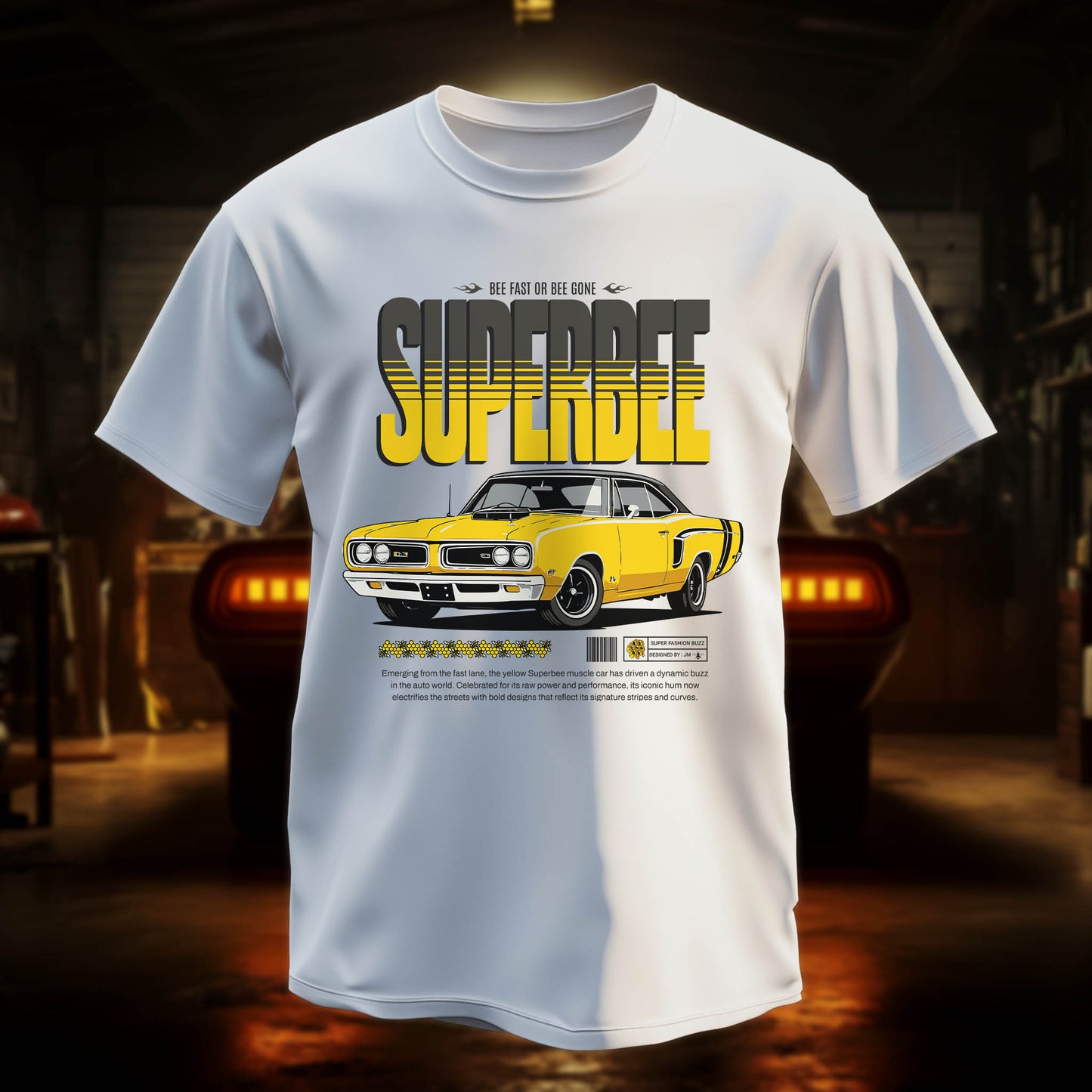 SUPER BEE - Bee Fast or Bee Gone T-Shirt