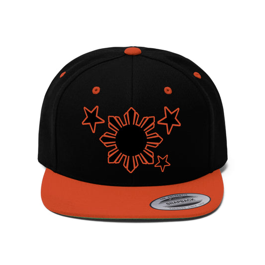 Filipino/Filipina Pride Design-Snapback Hat