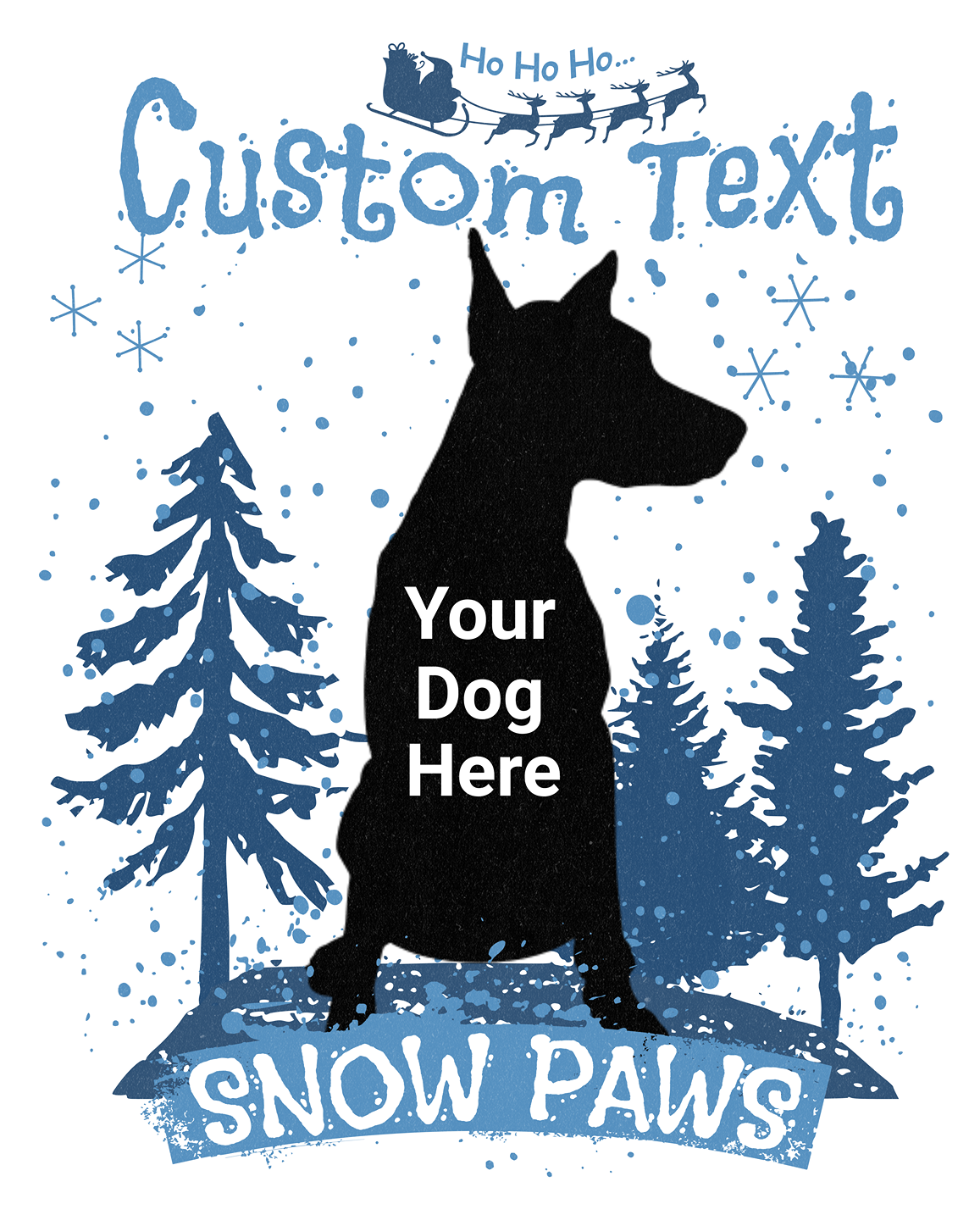 Custom Dog Cat Pets (FOUR SEASONS) T-Shirt