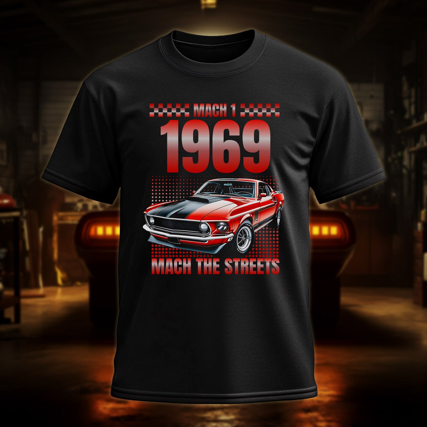 MACH THE STREETS 1969 Mach 1 T-Shirt