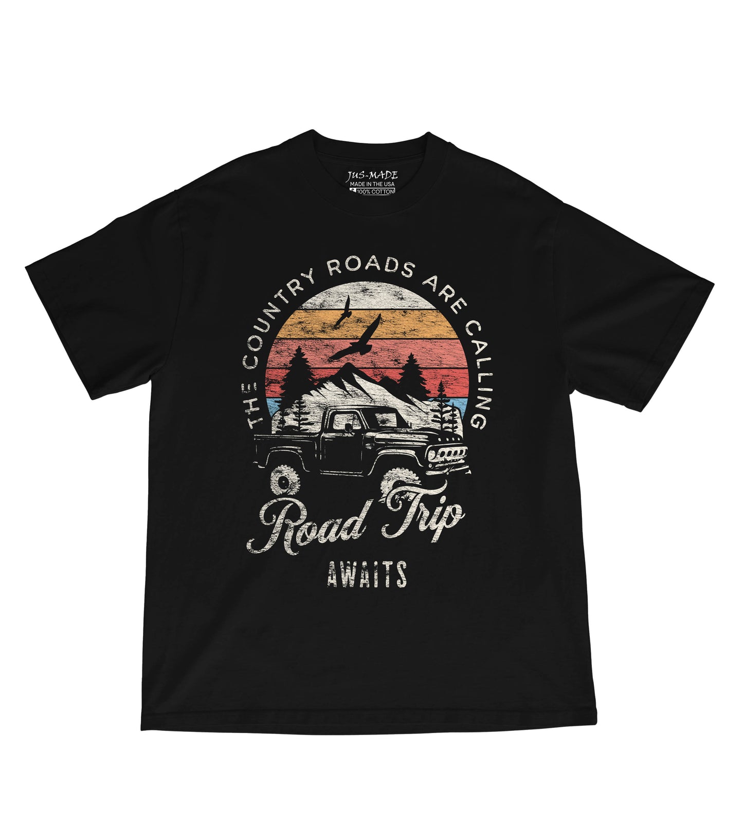 ROAD TRIP Vintage Truck (Distressed) T-Shirt