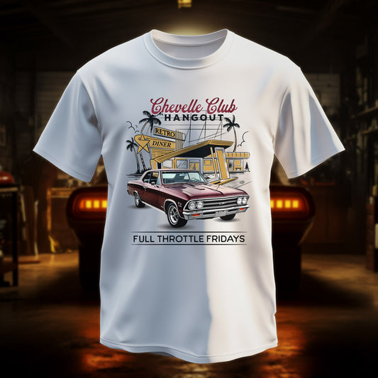 1960s Chevelle FULL THROTTLE FRIDAYS T-Shirt