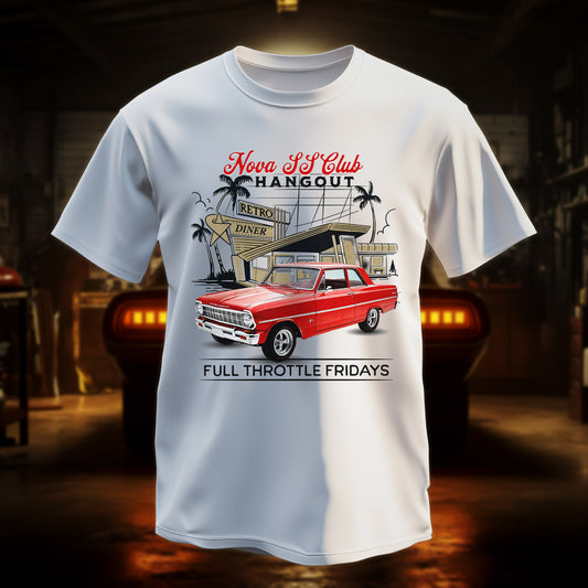 1960s Nova SS FULL THROTTLE FRIDAYS T-Shirt