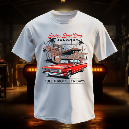 1960s Dart GT (Red) FULL THROTTLE FRIDAYS T-Shirt