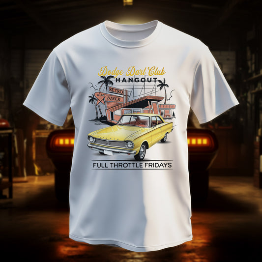 1960s Dart GT (Yellow) FULL THROTTLE FRIDAYS T-Shirt