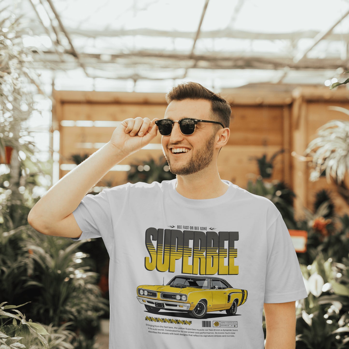 SUPER BEE - Bee Fast or Bee Gone T-Shirt