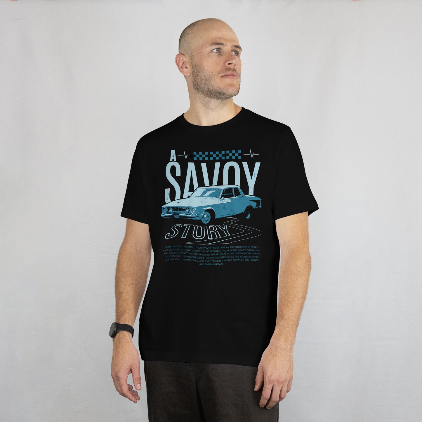 A SAVOY STORY Streetwear Design T-Shirt