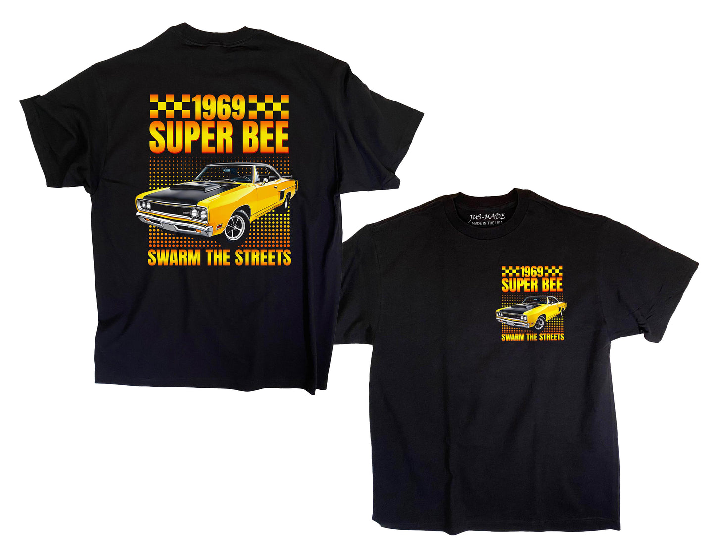 Coronet SUPER BEE 1969 T-Shirt (Front & Back)