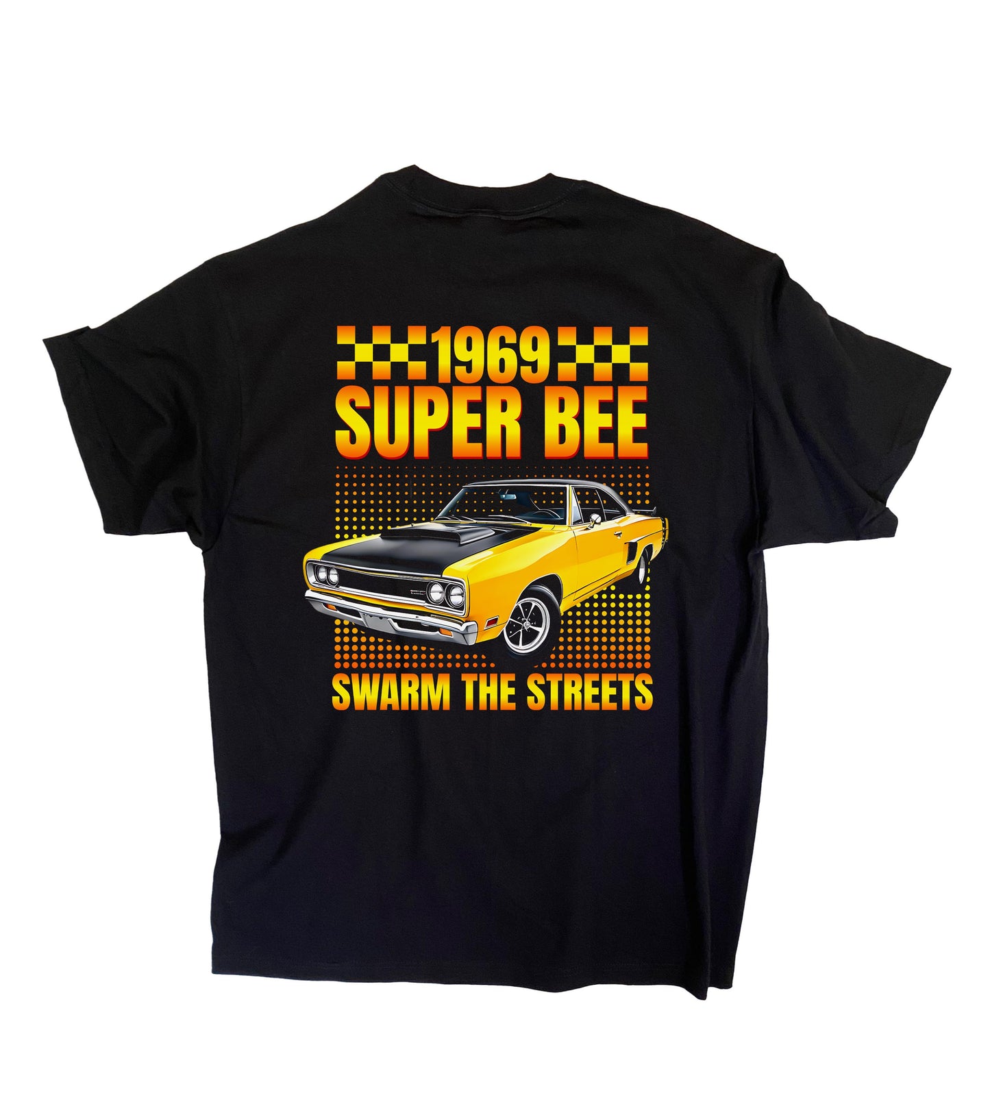 Coronet SUPER BEE 1969 T-Shirt (Front & Back)