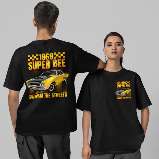 Coronet SUPER BEE 1969 T-Shirt (Front & Back)