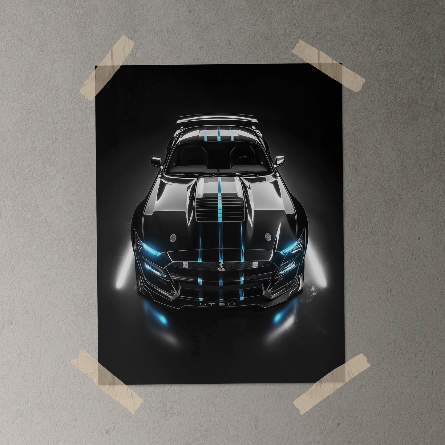 Ford Mustang Shelby GT500 (Futuristic) Poster