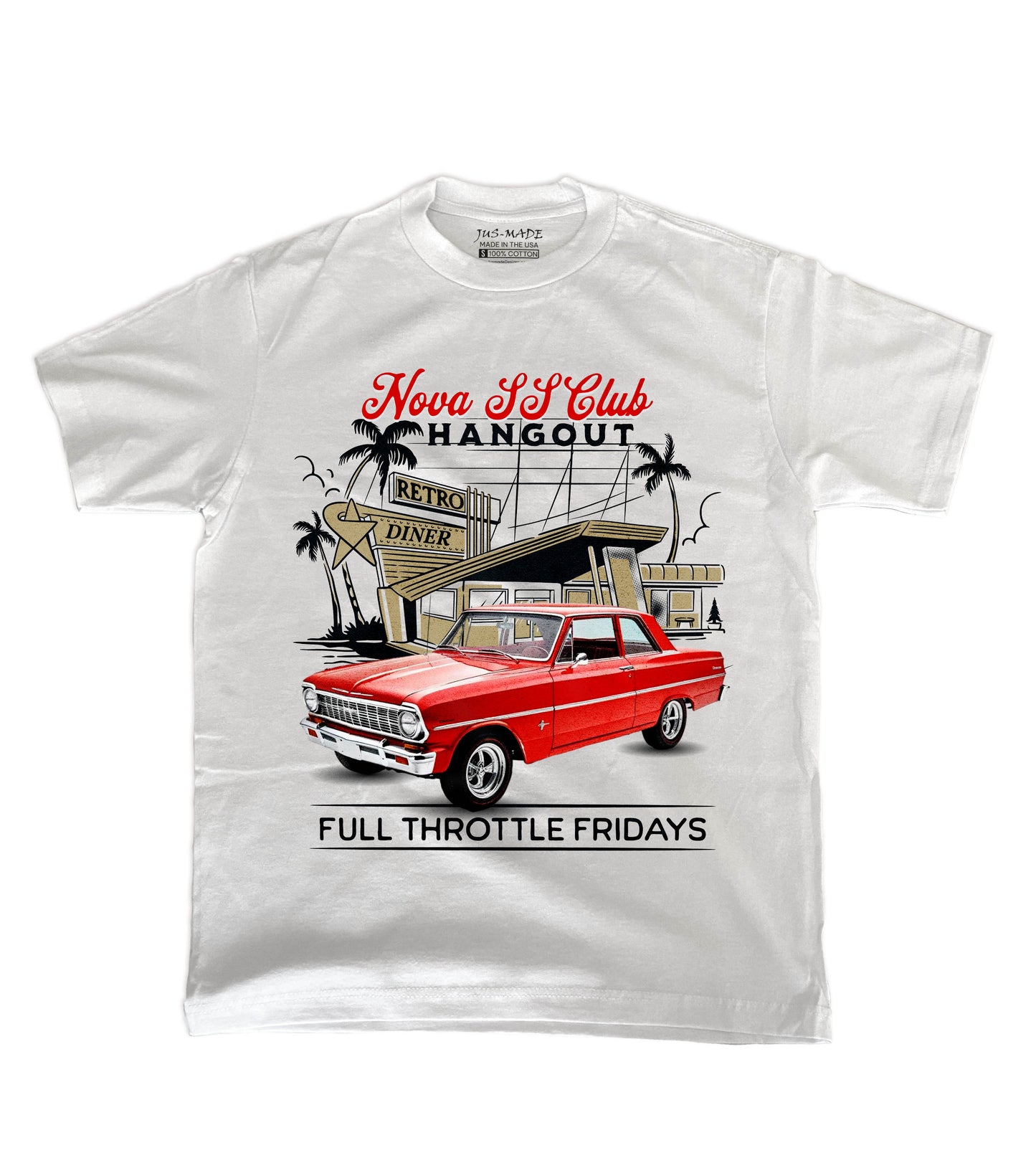 1960s Nova SS FULL THROTTLE FRIDAYS T-Shirt