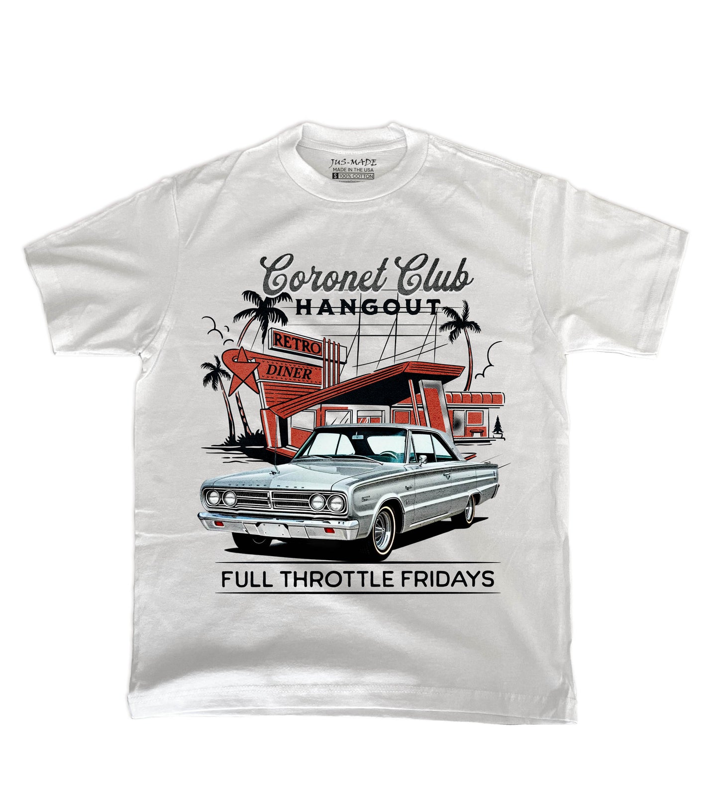 1960s Coronet FULL THROTTLE FRIDAYS T-Shirt