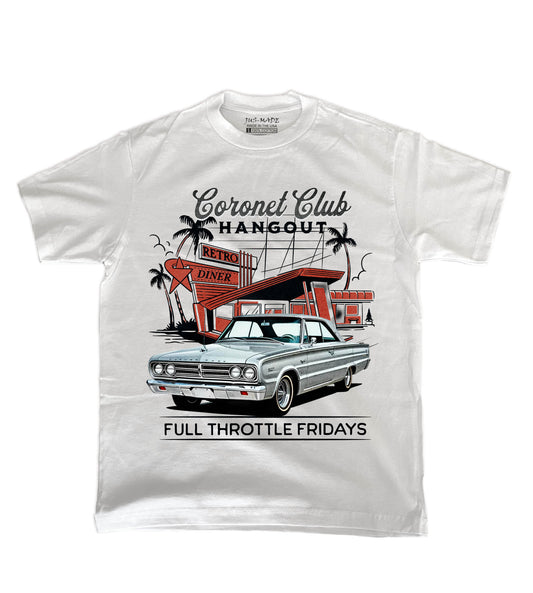 1960s Coronet FULL THROTTLE FRIDAYS T-Shirt