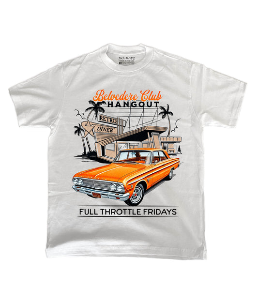 1960s Belvedere FULL THROTTLE FRIDAYS T-Shirt