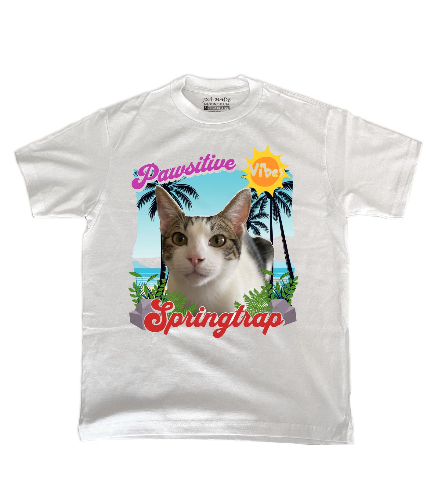 Custom Dog Cat Pets (FOUR SEASONS) T-Shirt