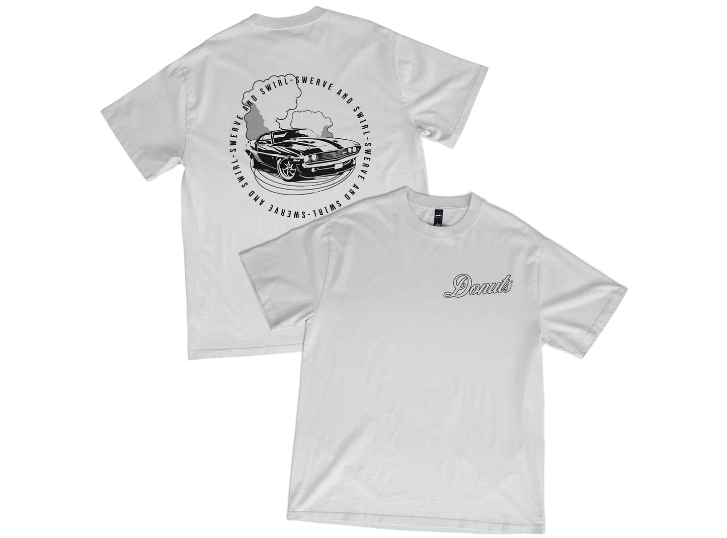 Swerve and Swirl DONUTS T-Shirt