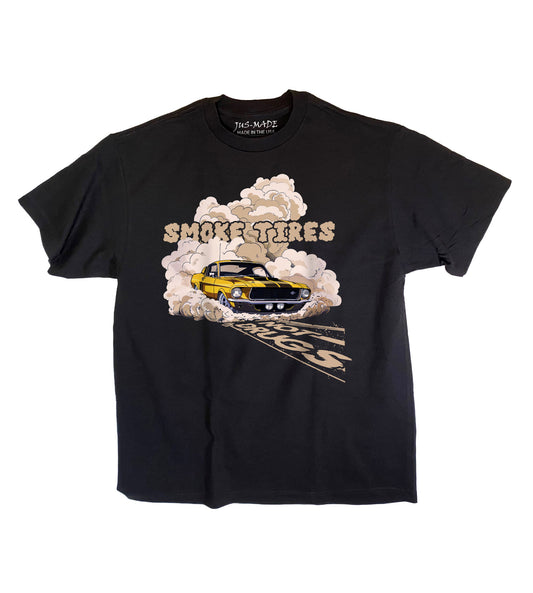 SMOKE TIRES NOT DRUGS 1968 Mustang Shelby T-Shirt