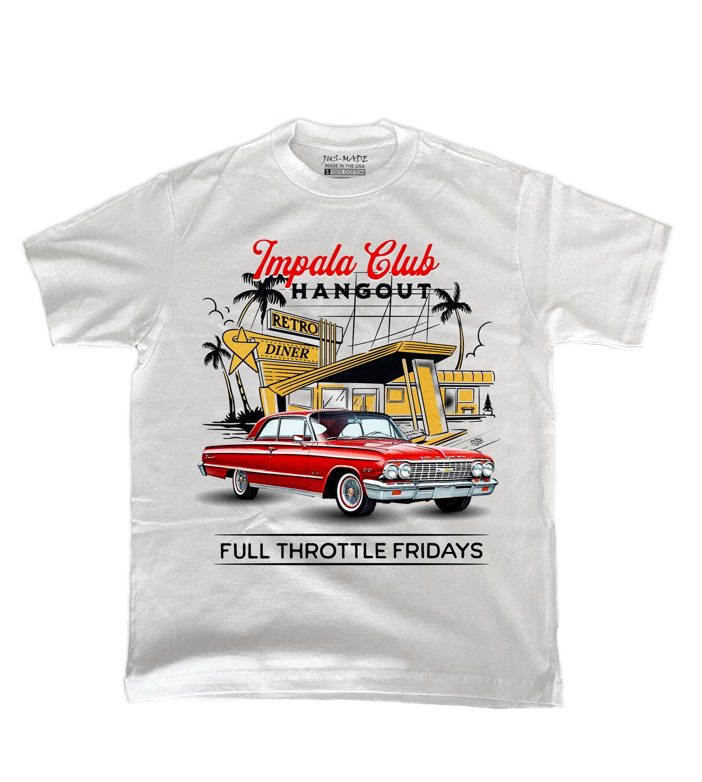 1960s Impala FULL THROTTLE FRIDAYS T-Shirt