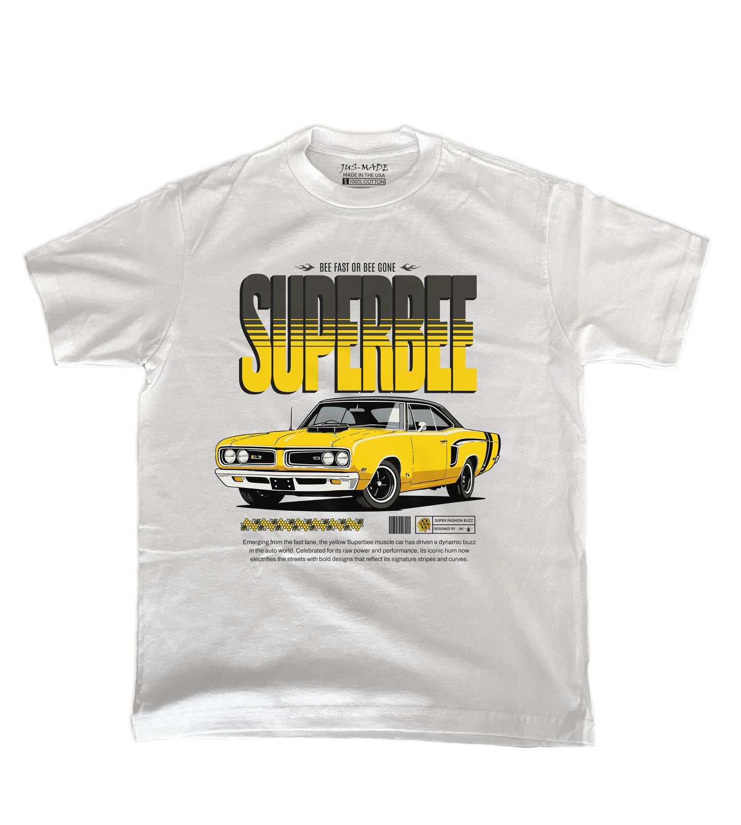 SUPER BEE - Bee Fast or Bee Gone T-Shirt