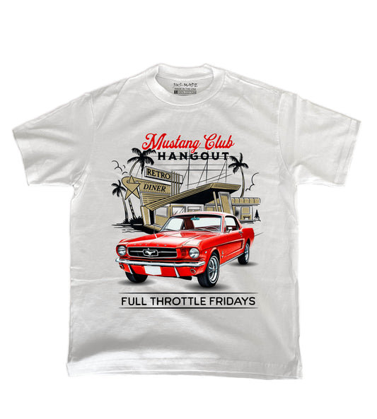 1960s Mustang FULL THROTTLE FRIDAYS T-Shirt