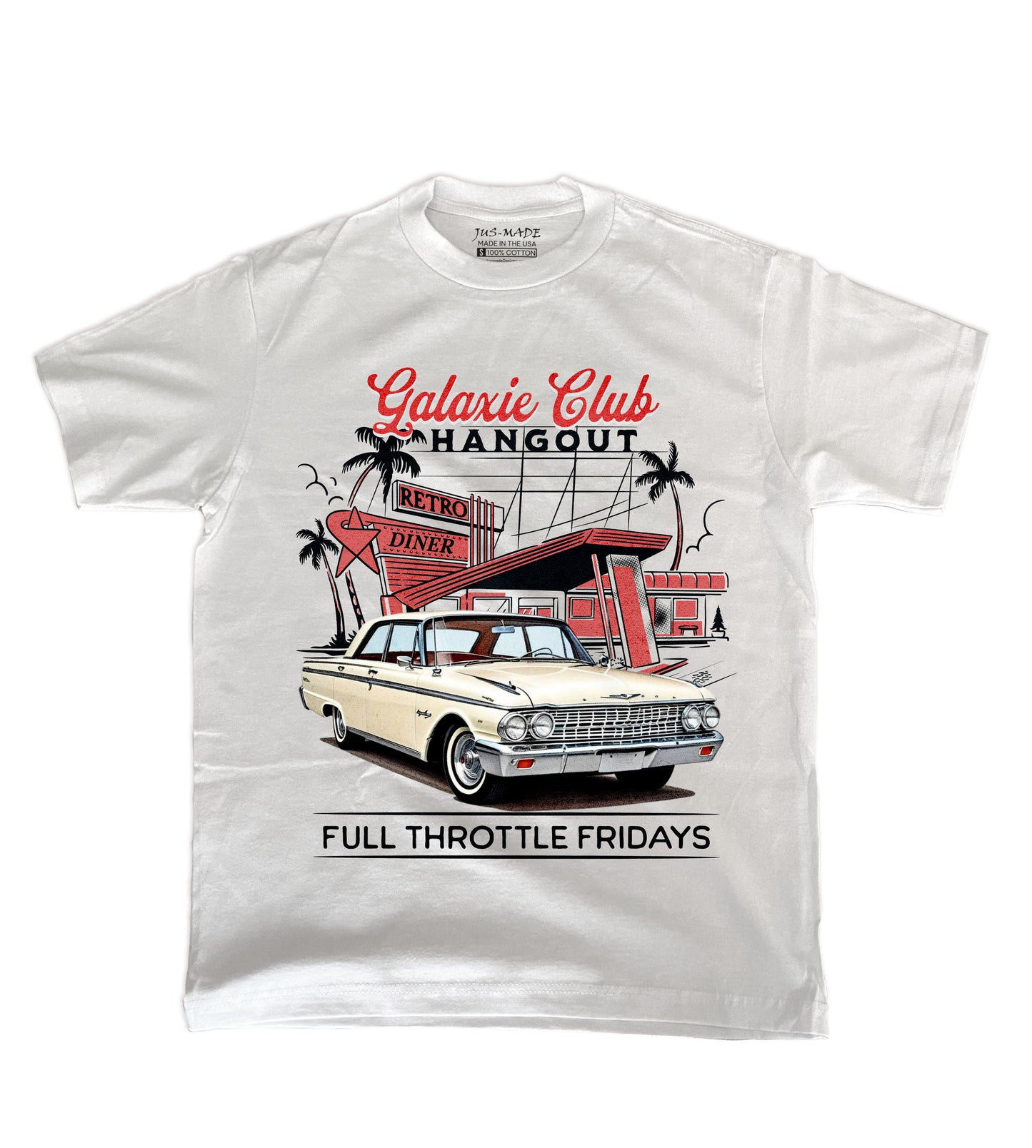 1960s Galaxie FULL THROTTLE FRIDAYS T-Shirt