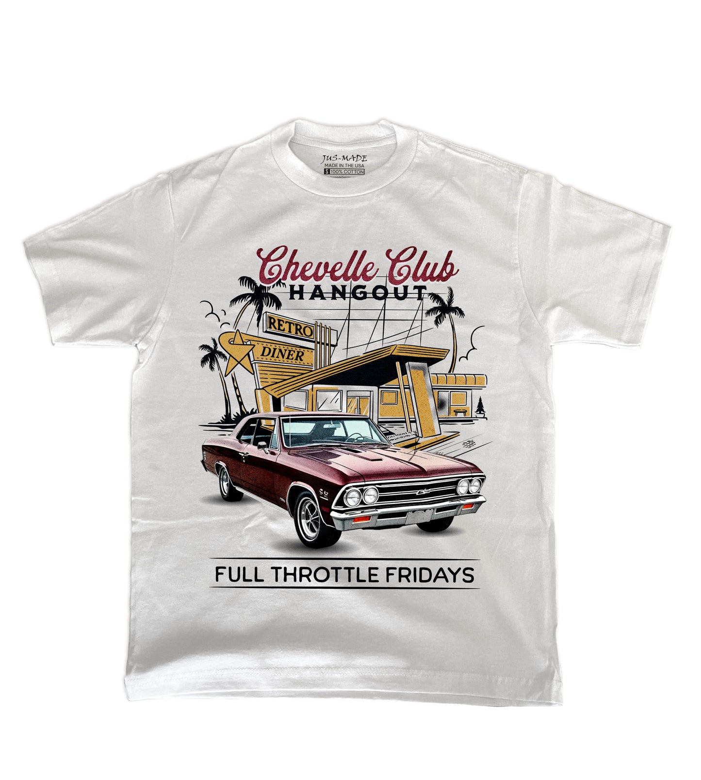 1960s Chevelle FULL THROTTLE FRIDAYS T-Shirt