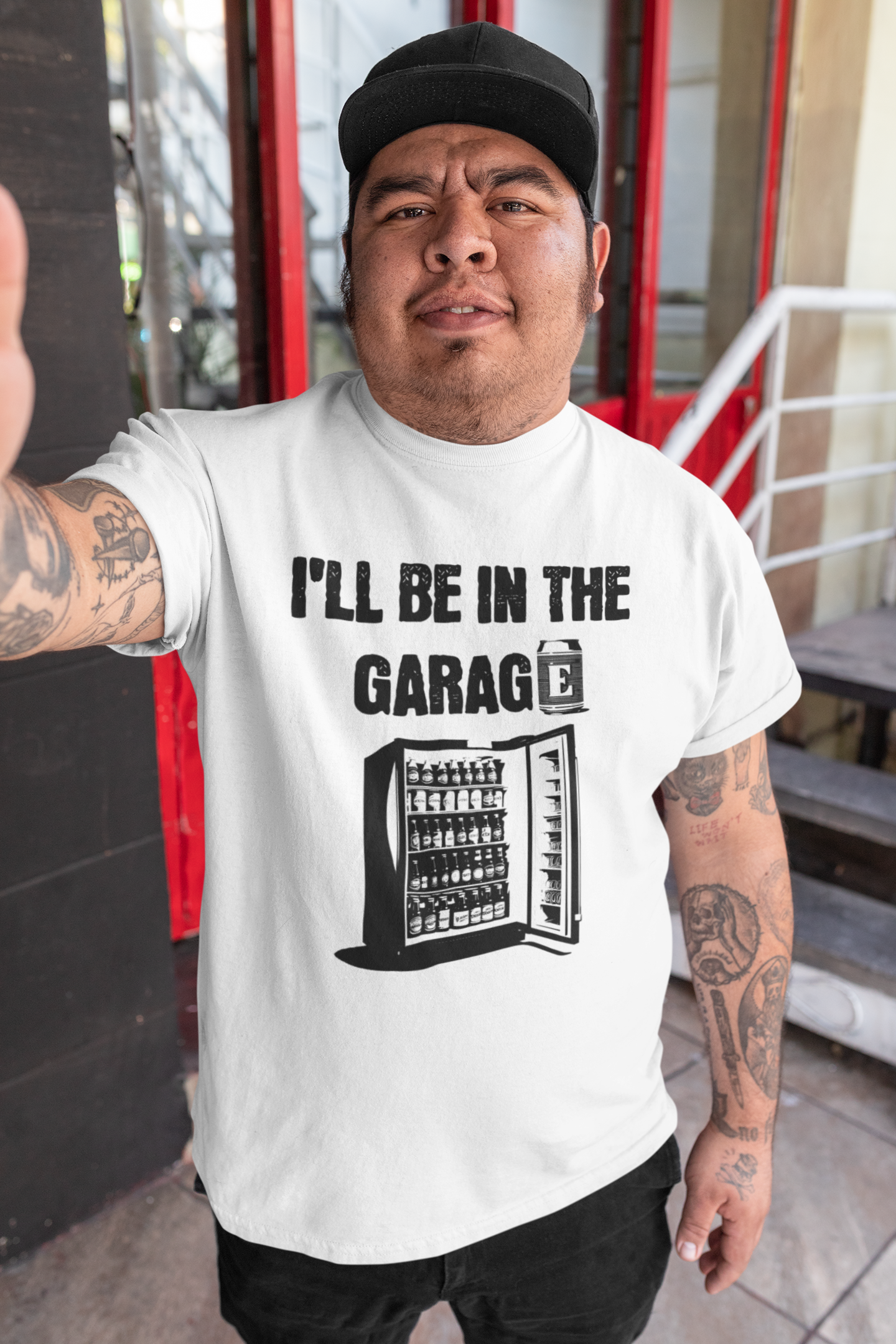 "I'LL BE IN THE GARAGE" T-Shirt